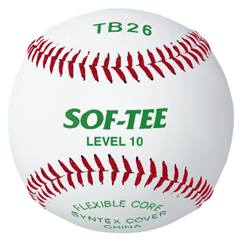 Martin Sports Level Ten Hard Tee Balls, Dozen - Front View