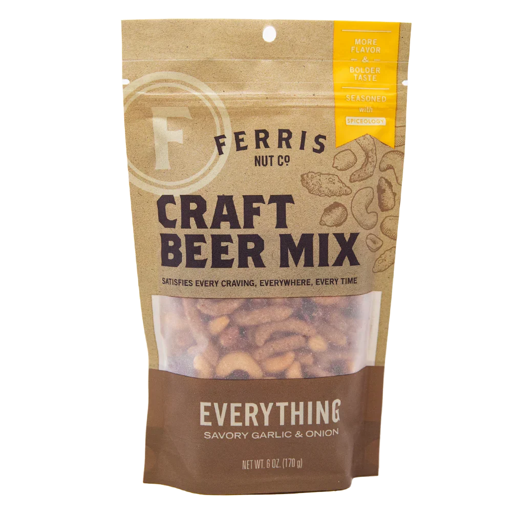 Ferris Nut Co. Craft Beer Mix, 4 oz (Case of 12)