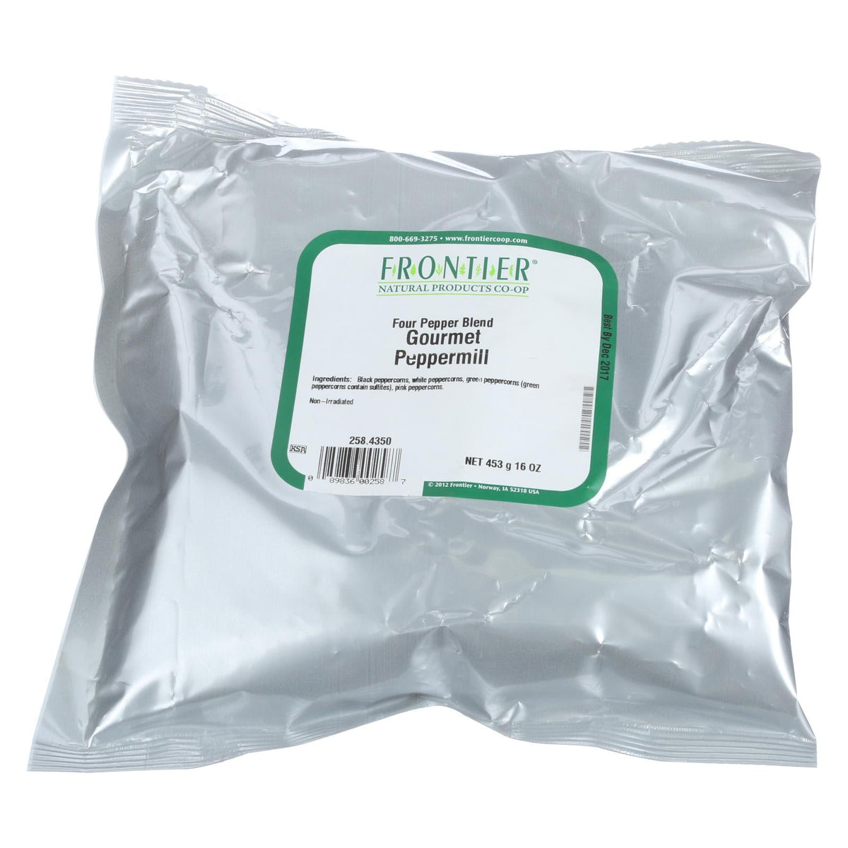 Frontier Co-op Peppermill Spice Blend, 1 lb (Case of 4)