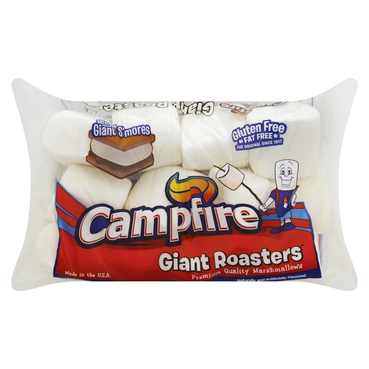 Campfire Giant Roasters Marshmallows, 12 oz (Case of 12)