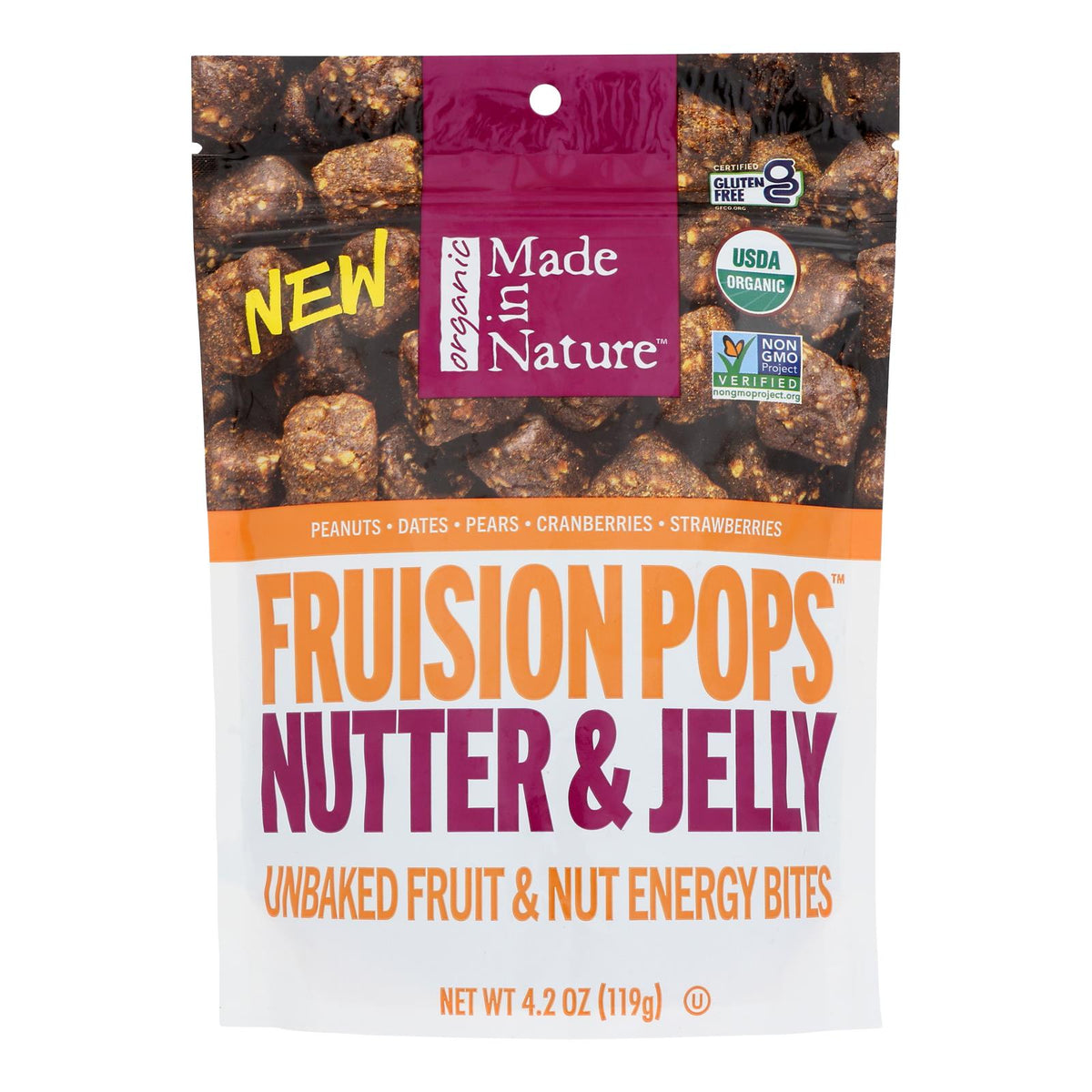 Made In Nature - Fruision Pop'N'tr Jely (Pack of 6) 4.2 Oz