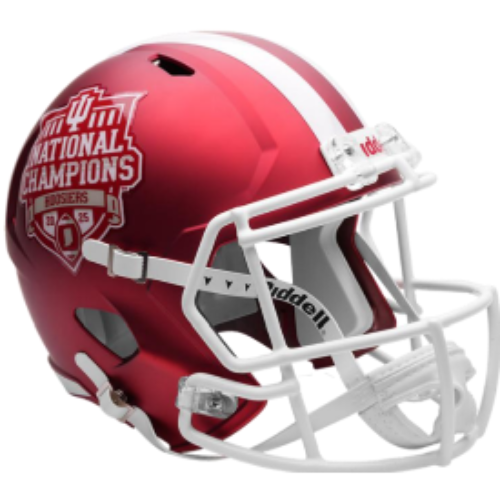 Indiana Hoosiers 2025 CFP National Champions Full Size SpeedFlex Football Helmet NCAA