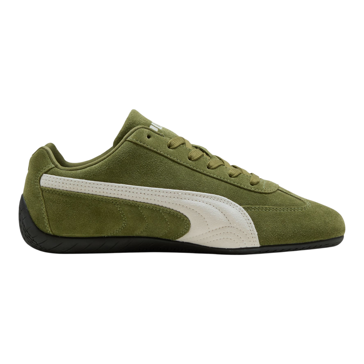 PUMA Speedcat OG Men's Sneakers — Green Suede Low-Top
