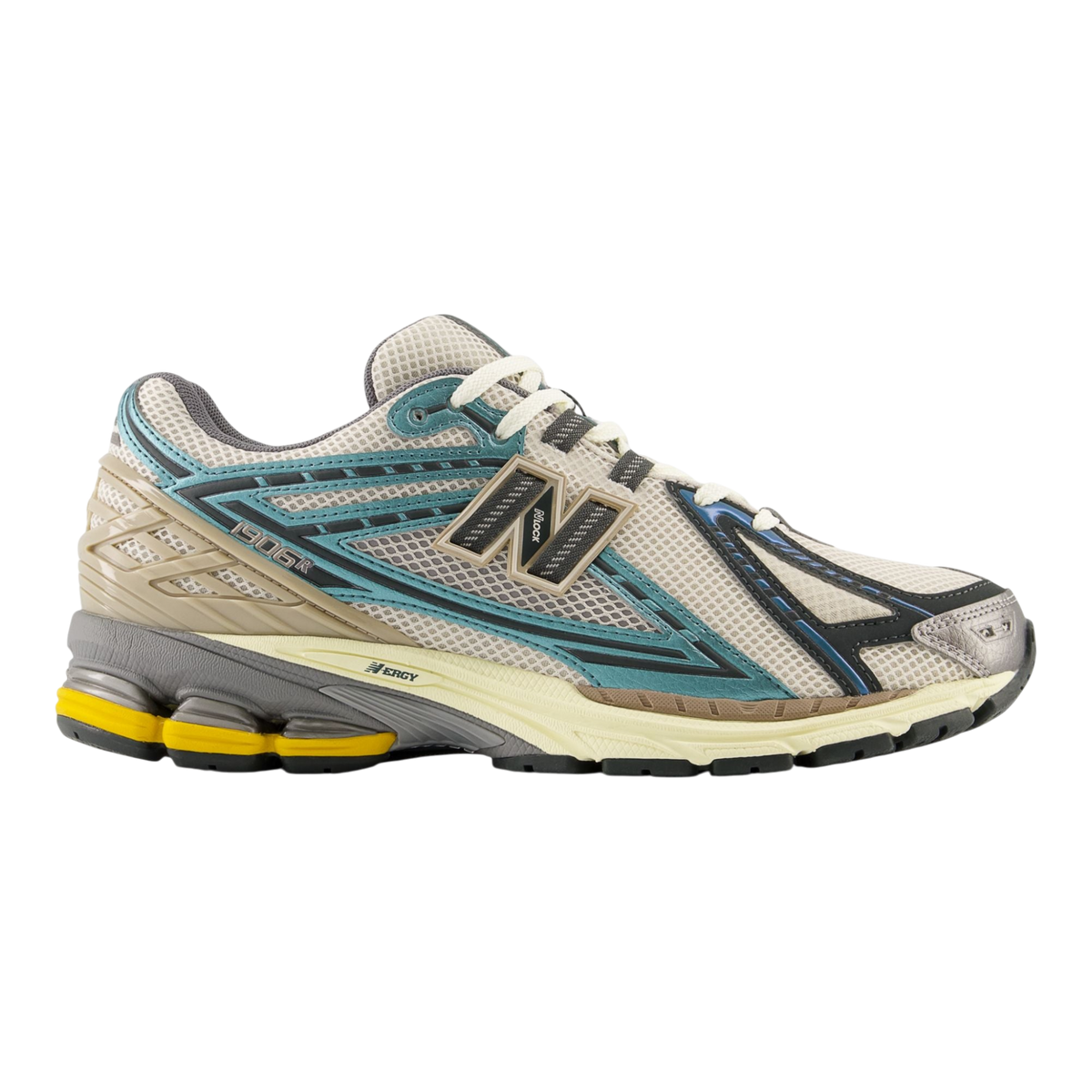 New Balance 1906R Men's Sneakers — Metallic Teal Suede Low-Top