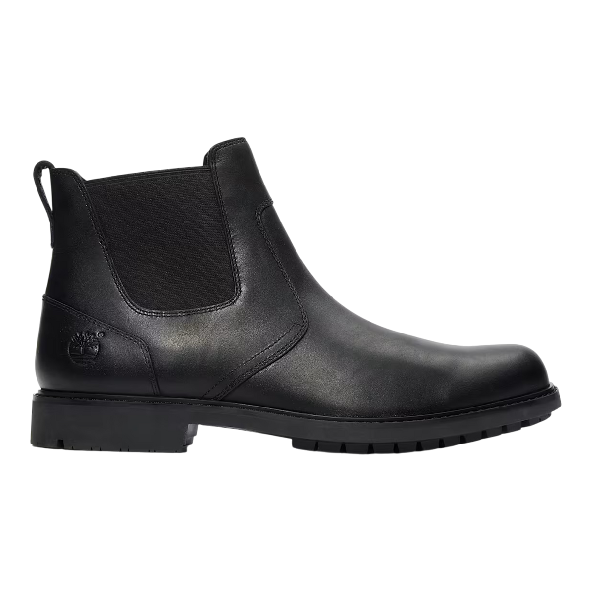 Timberland Stormbucks Waterproof Chelsea Men's Boots — Black Leather