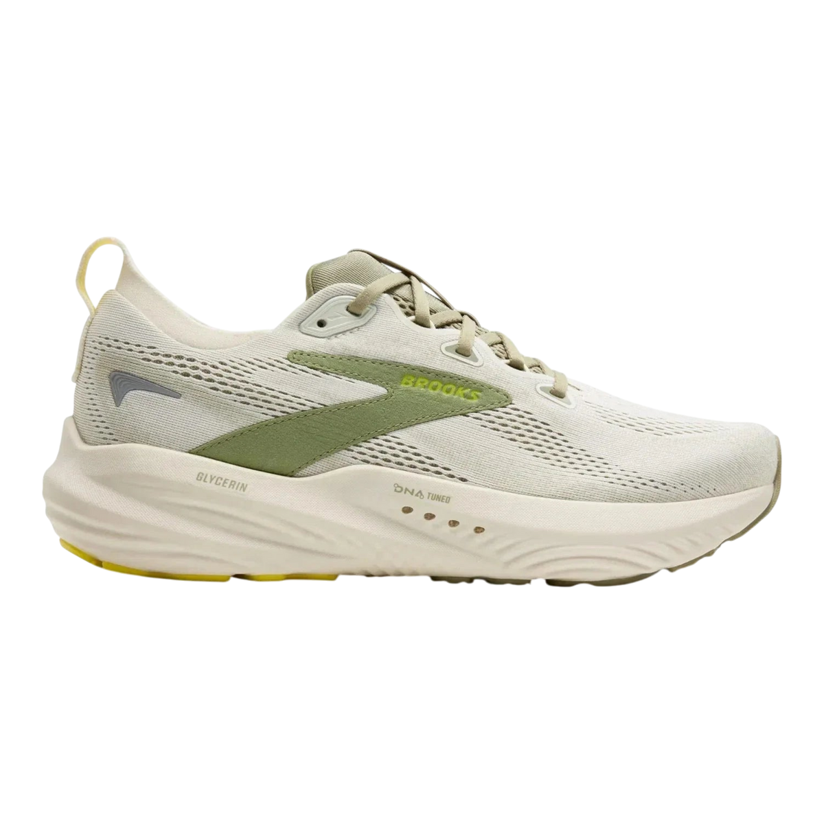Brooks Glycerin 22 Men's Running Shoes — Coconut Tea