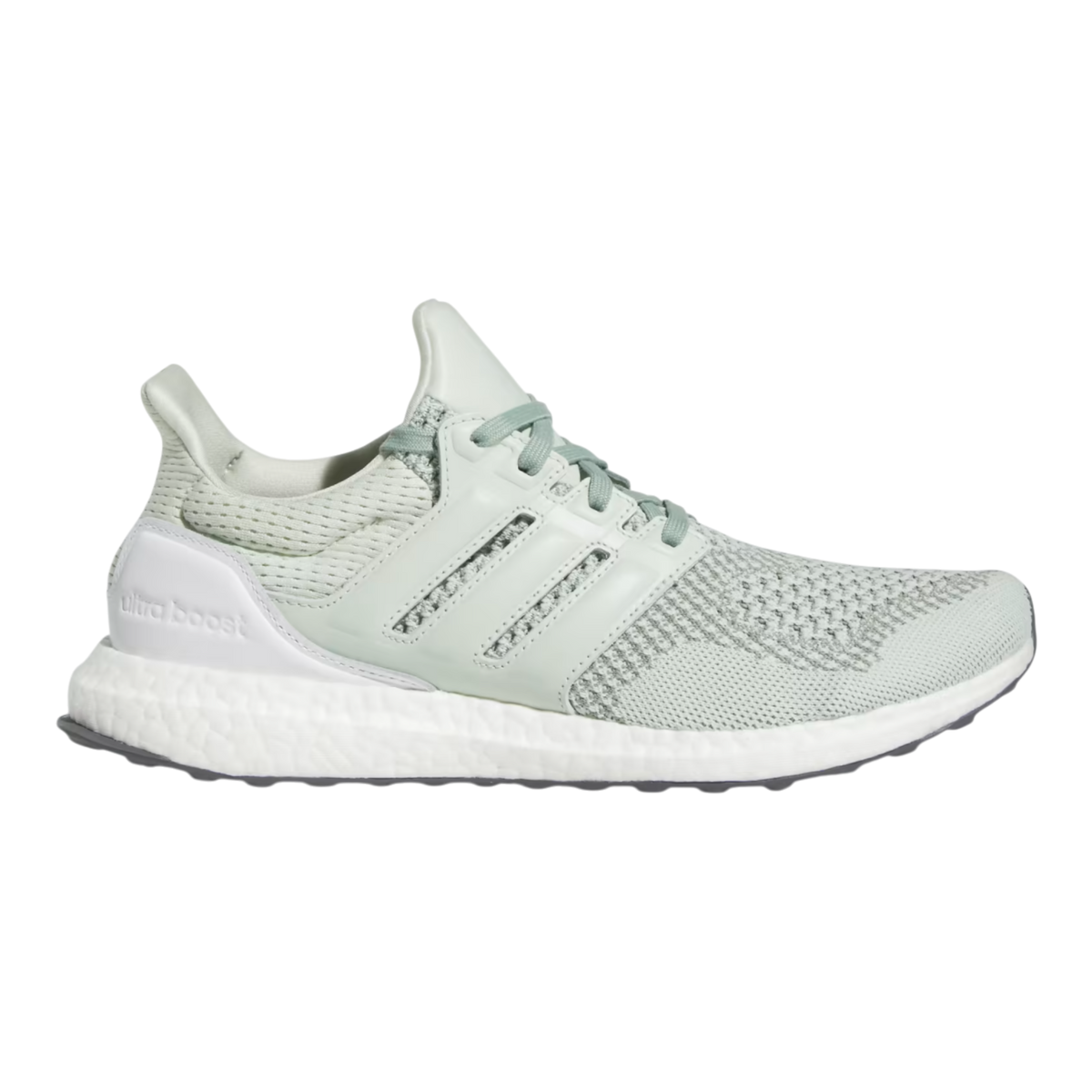 adidas Ultraboost 1.0 Men's Sneakers — Green Knit Low-Top