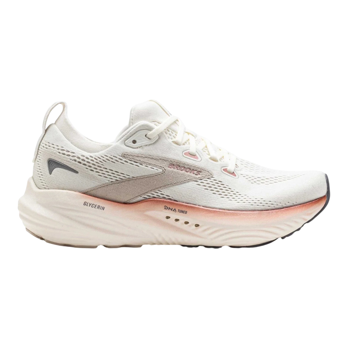 Brooks Glycerin 22 Women's Running Shoes — Coconut/Rose