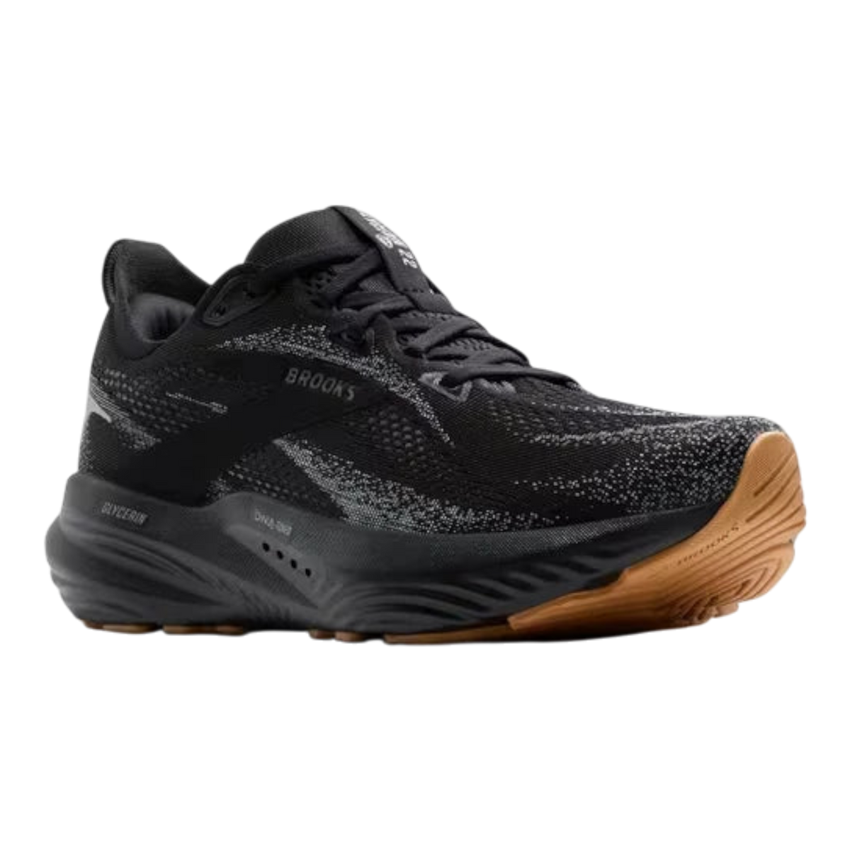 Brooks Glycerin 22 Men's Running Shoes — Black/Primer Gray