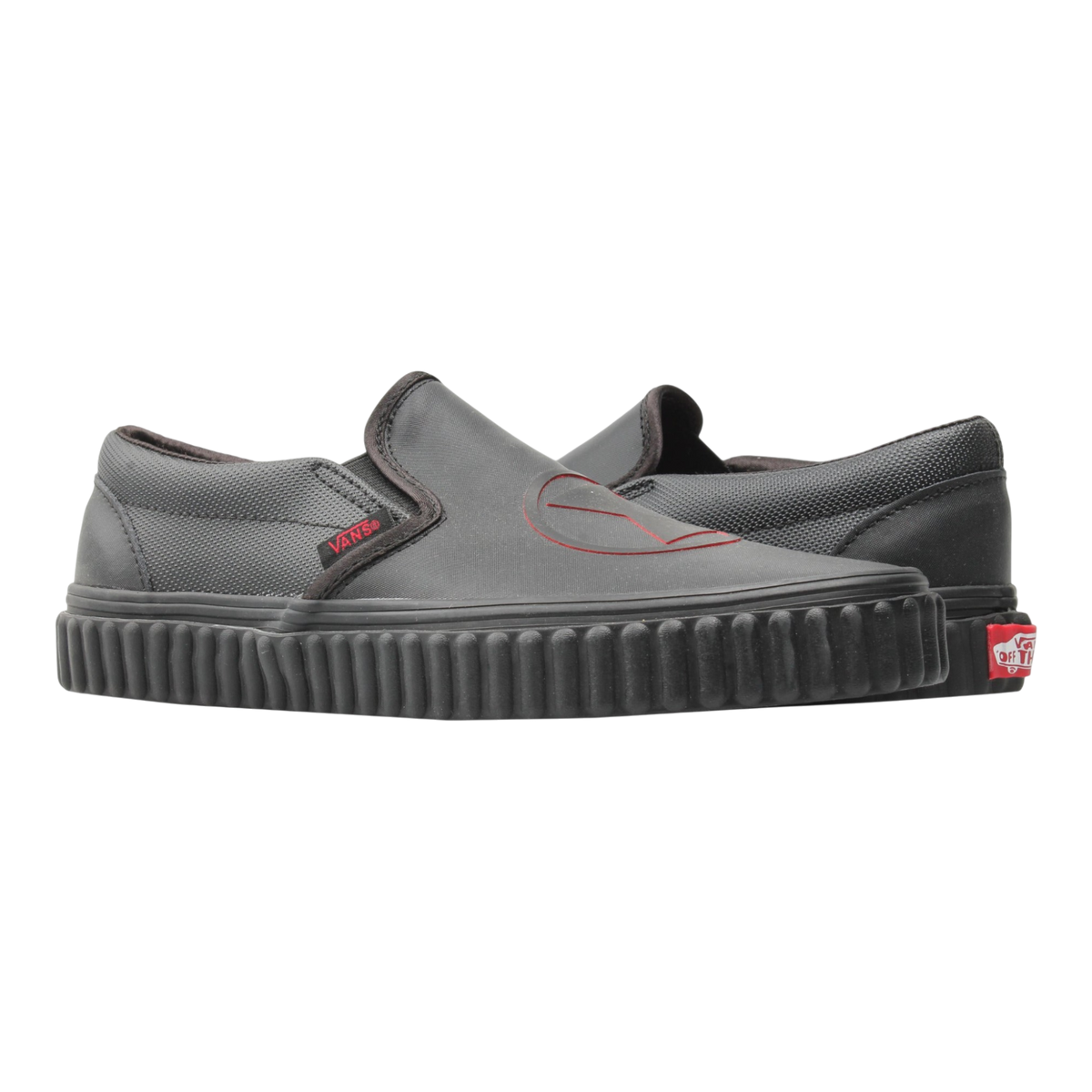 Vans Classic Slip-On Men's Sneakers — Black Canvas Low-Top