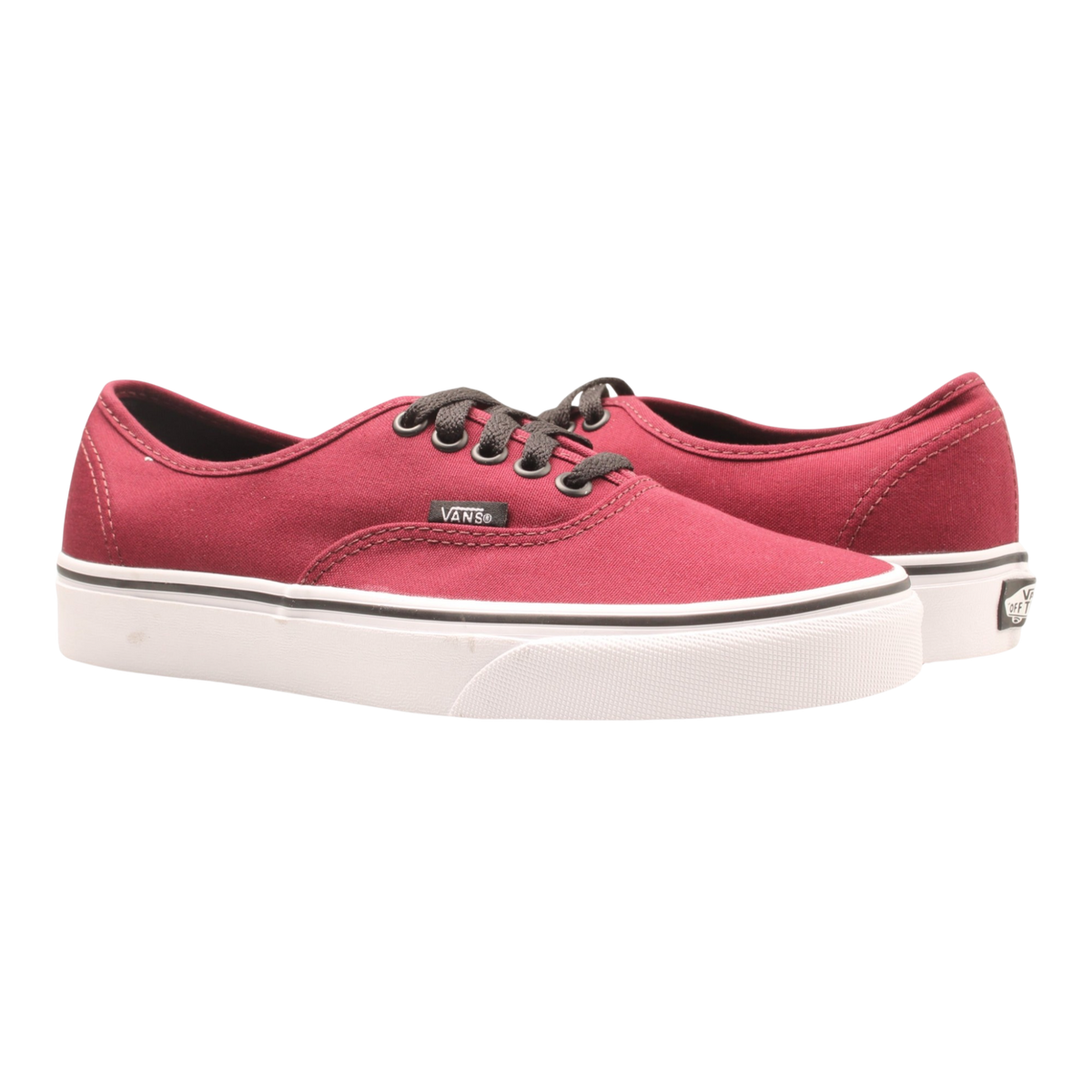 Vans Authentic Men's Sneakers — Port Royale/Black Canvas Low-Top