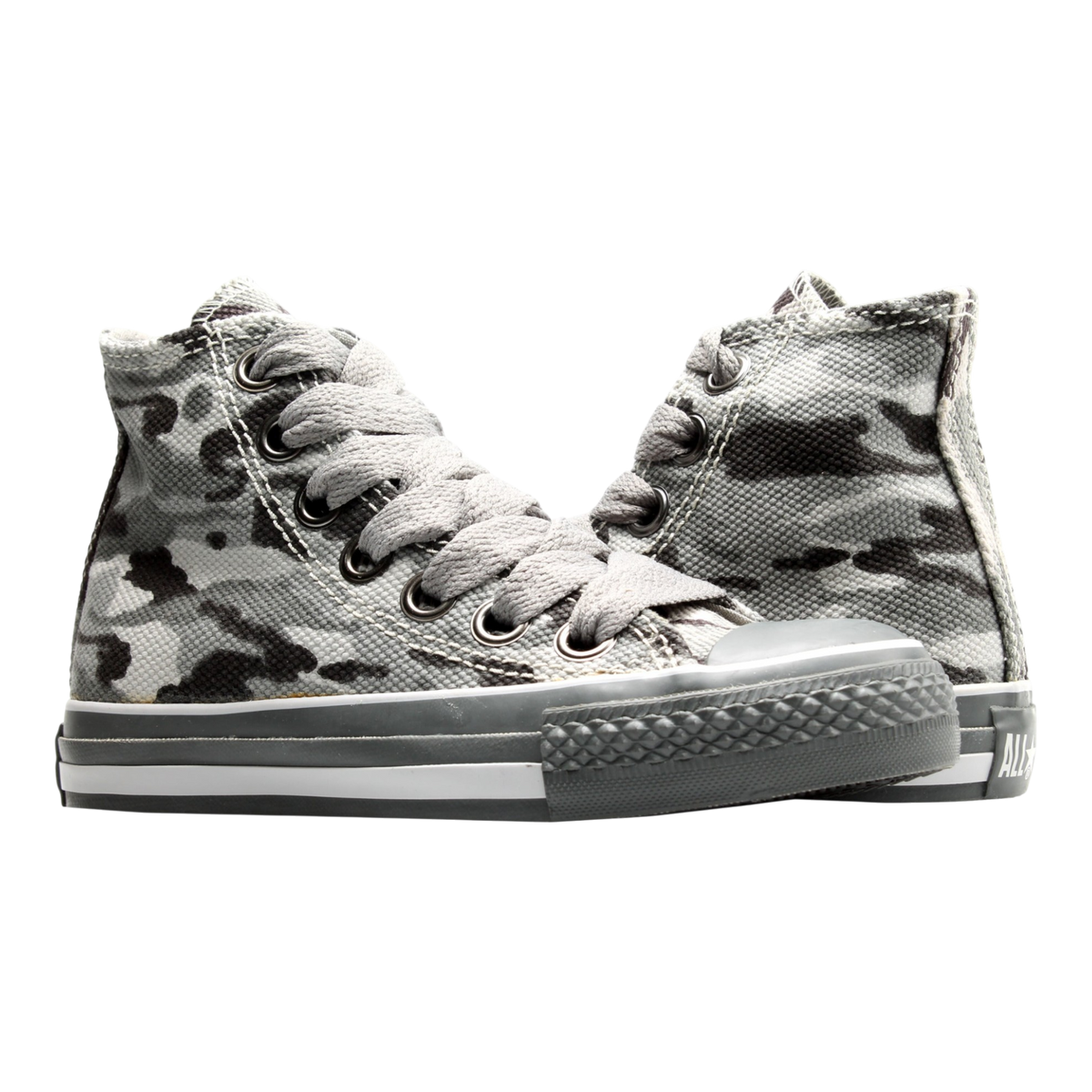 Converse Chuck Taylor All Star Camo Hi Men's High-Top Sneakers — Camo/Black/Charcoal/Grey Canvas