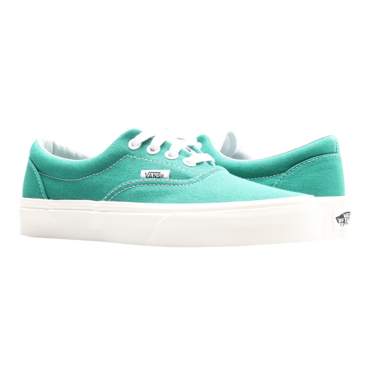 Vans Era Men's Sneakers — Green Canvas Low-Top
