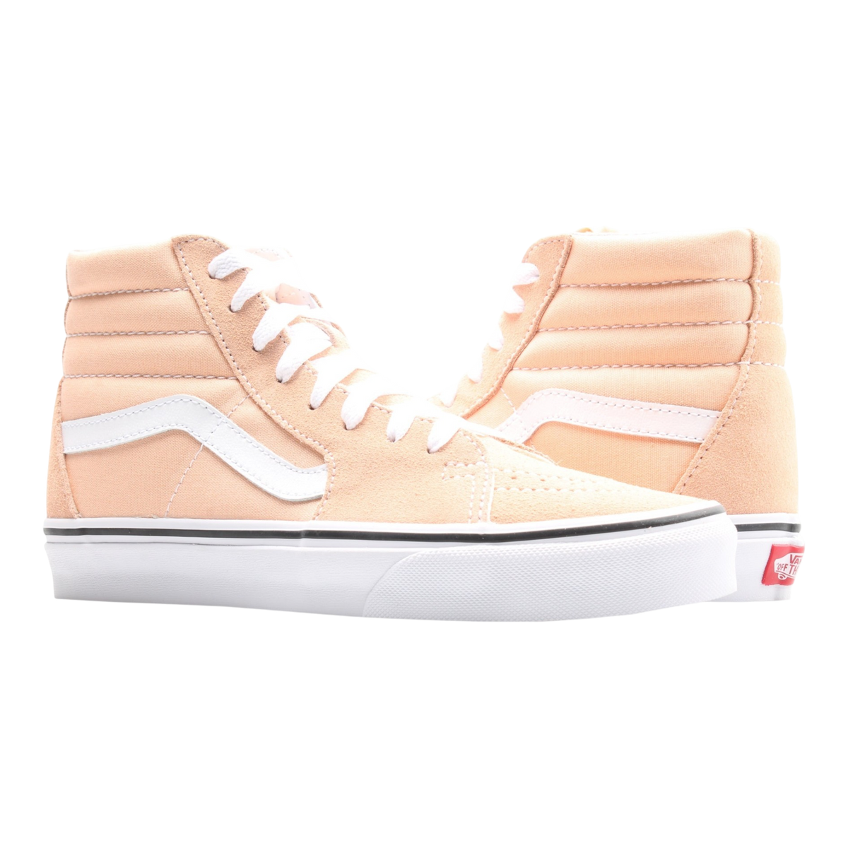 Vans Sk8-Hi Men's Sneakers — White Suede High-Top