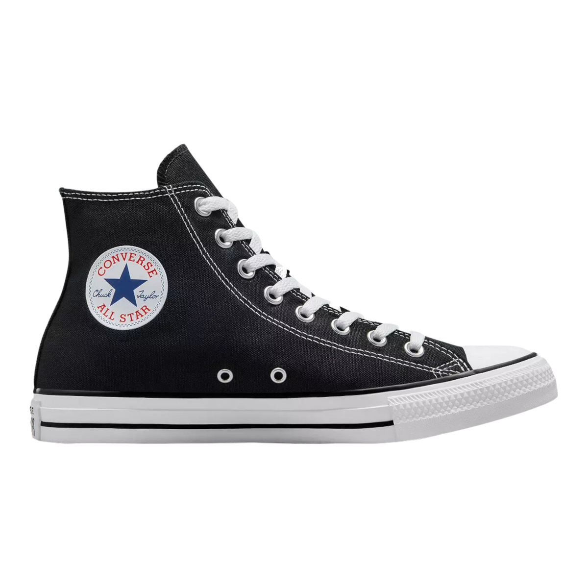 Converse Chuck Taylor All Star Men's Sneakers — Black Canvas High-Top