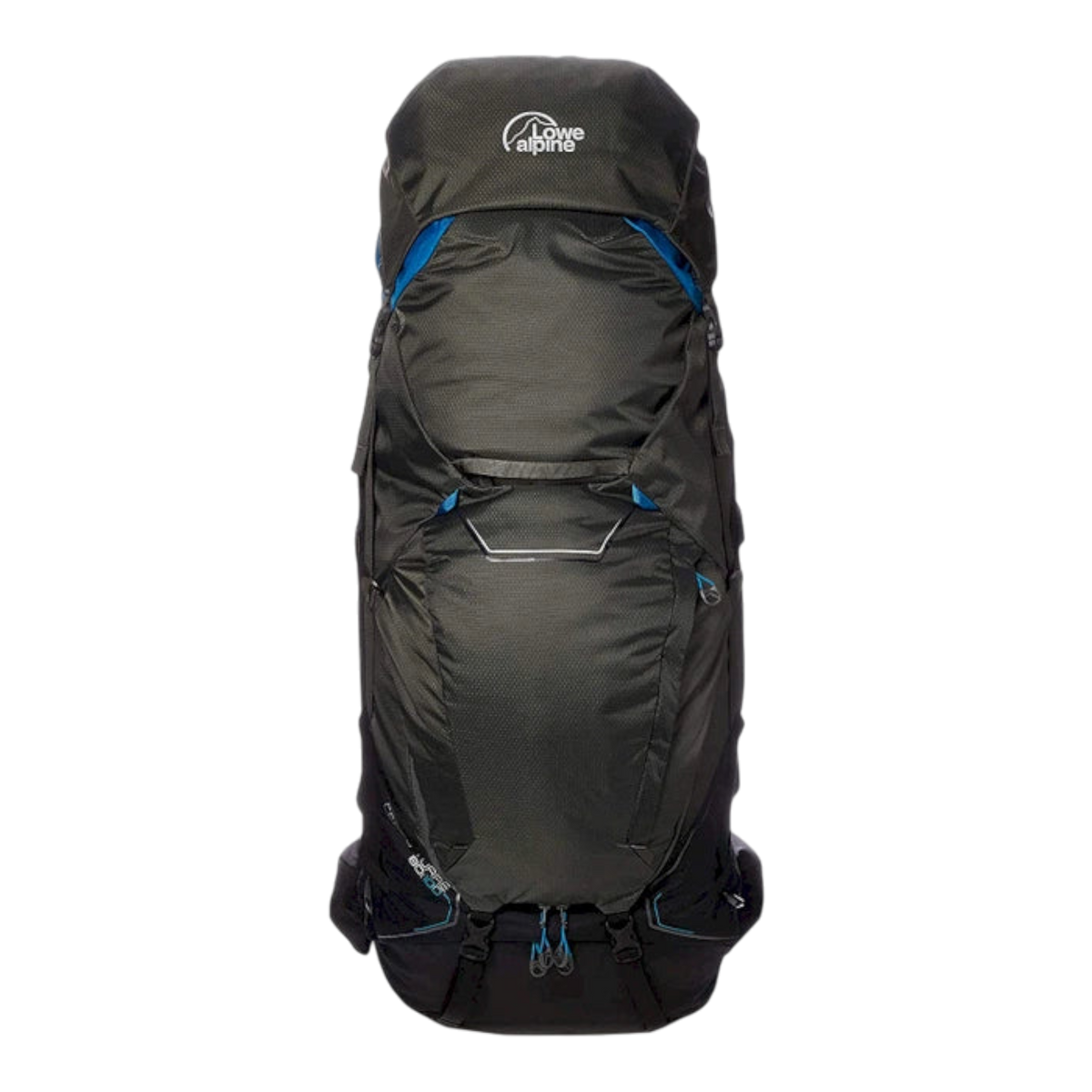 Lowe Alpine Cerro Torre 80:100 Trekking Backpack (M/L back length) — Black/Greyhound