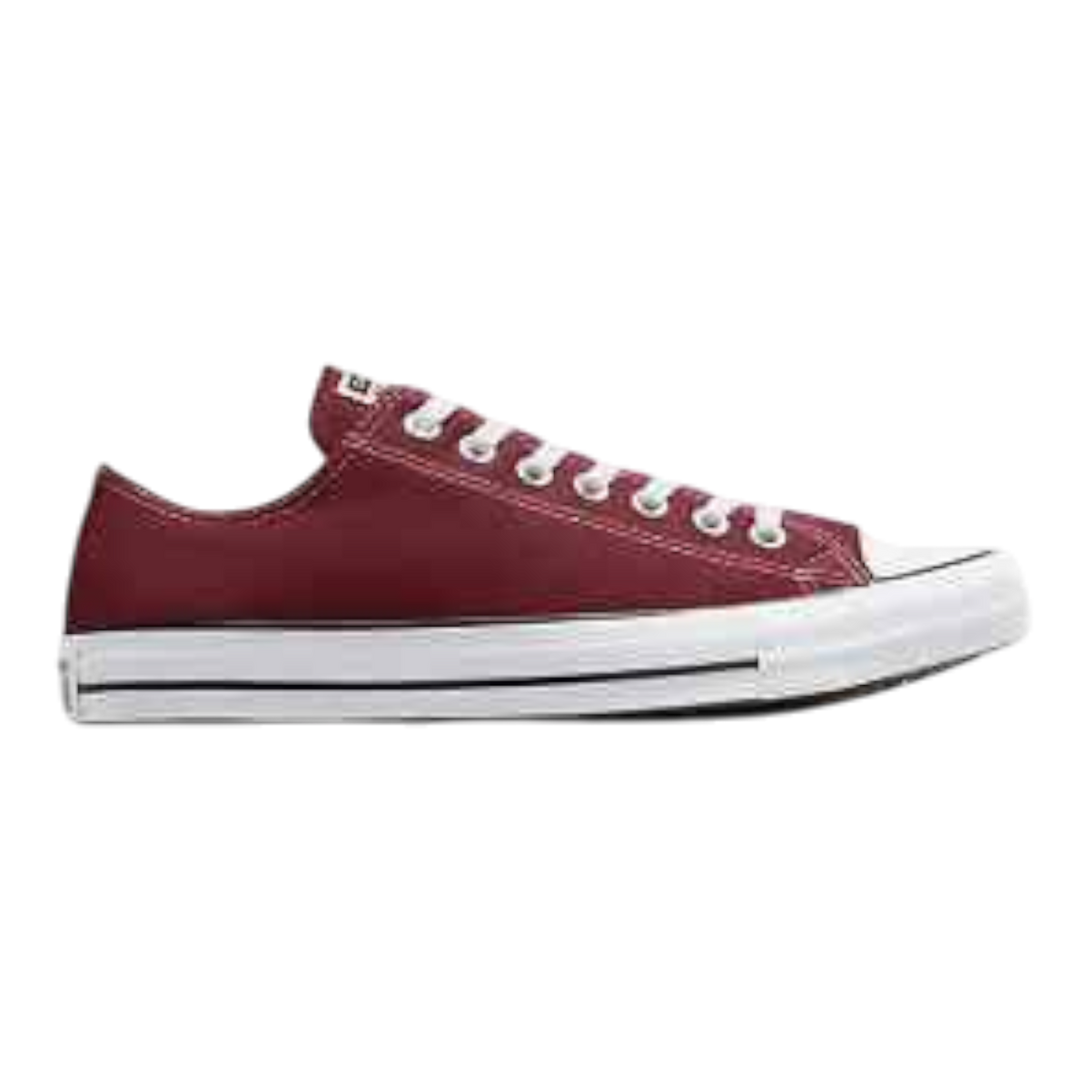 Converse Chuck Taylor All Star Men's Sneakers — Maroon Canvas Low-Top