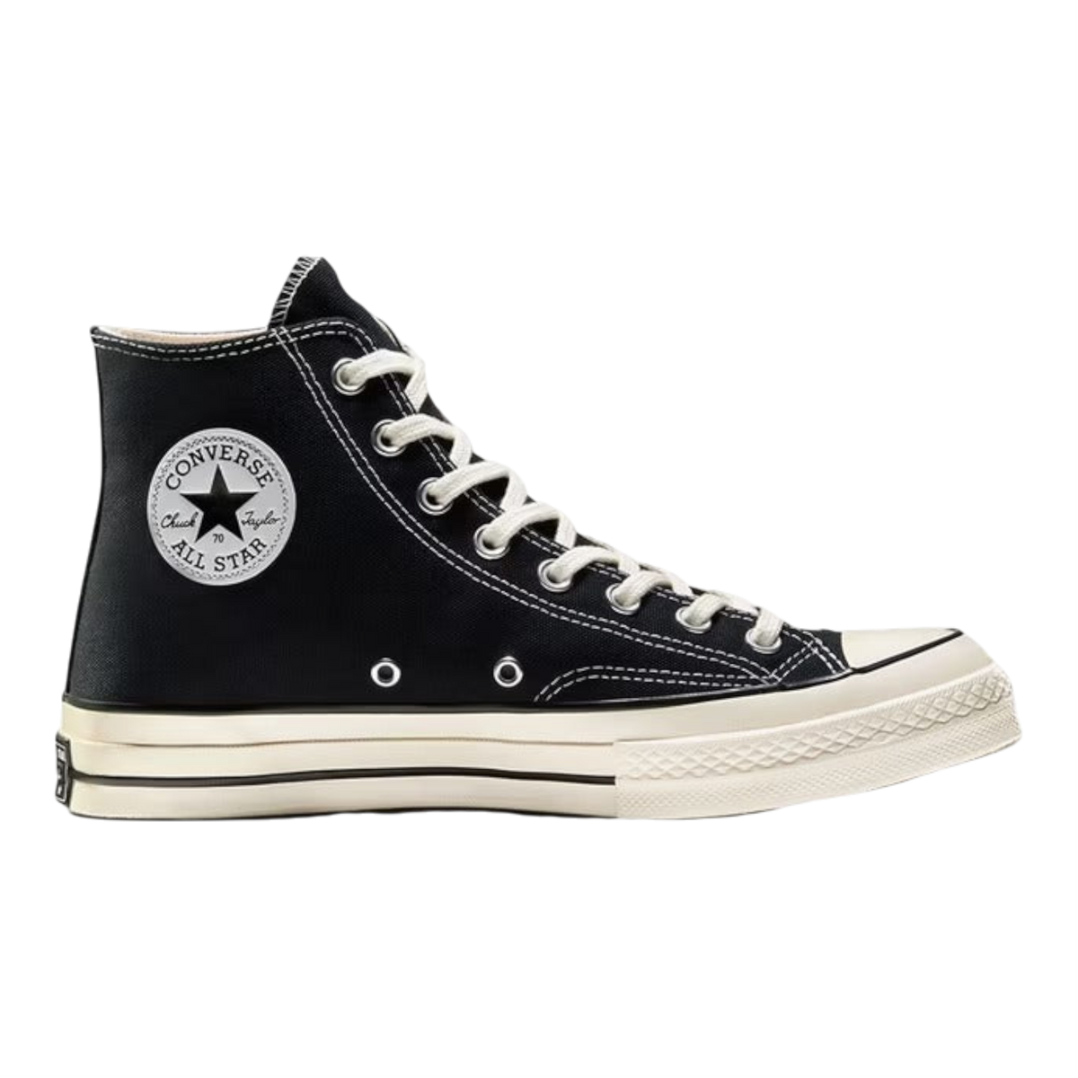 Converse Chuck 70 Men's Sneakers — Black Canvas High-Top