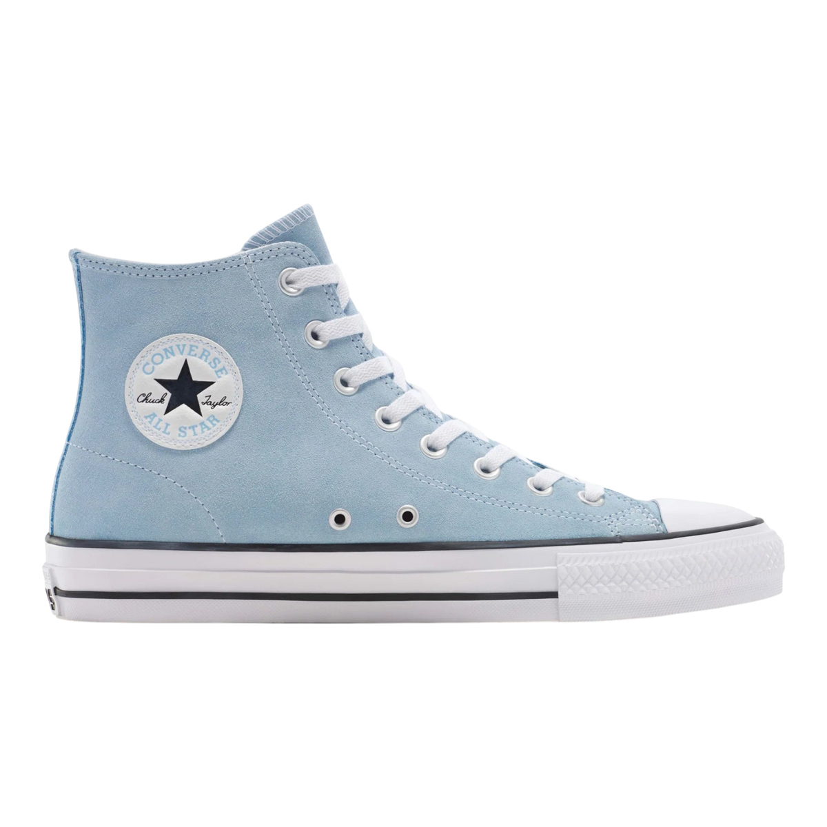Converse Chuck Taylor All Star EVA Lift Little Kids' (PS) Platform High-Top Sneakers — Light Blue/White