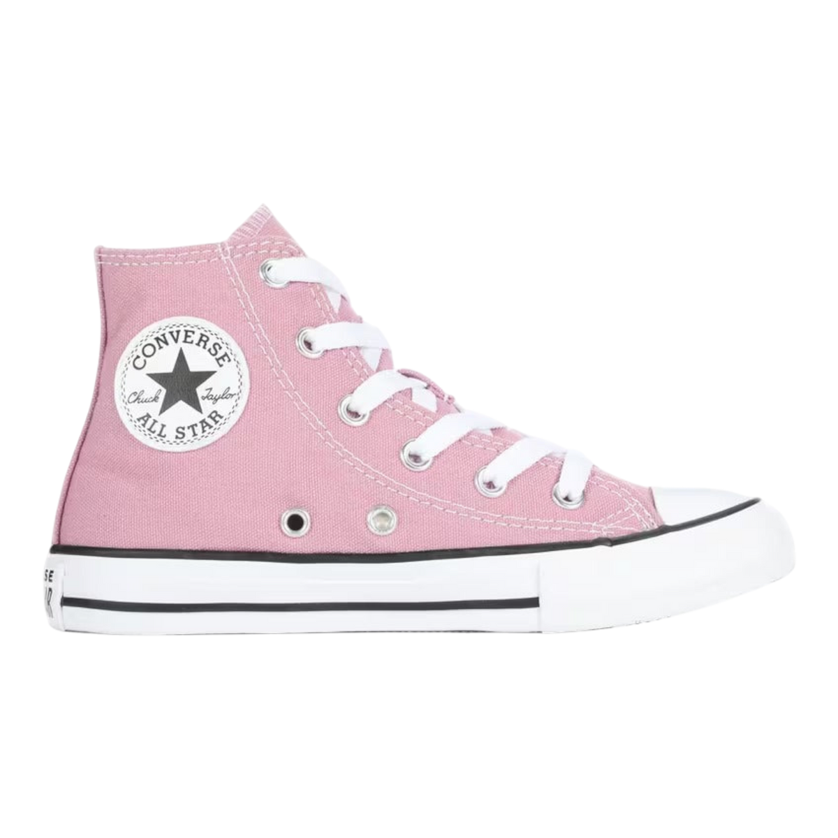 Converse Chuck Taylor All Star Lift Women's Sneakers — Rose Pink Canvas High-Top