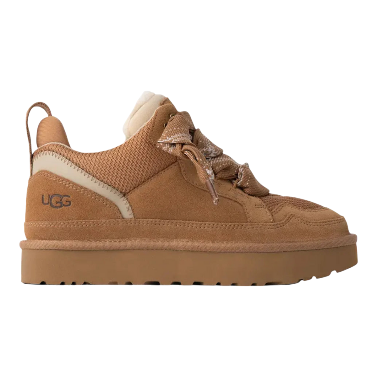 UGG Lowmel Little/Big Kids' Sneakers — Chestnut Suede