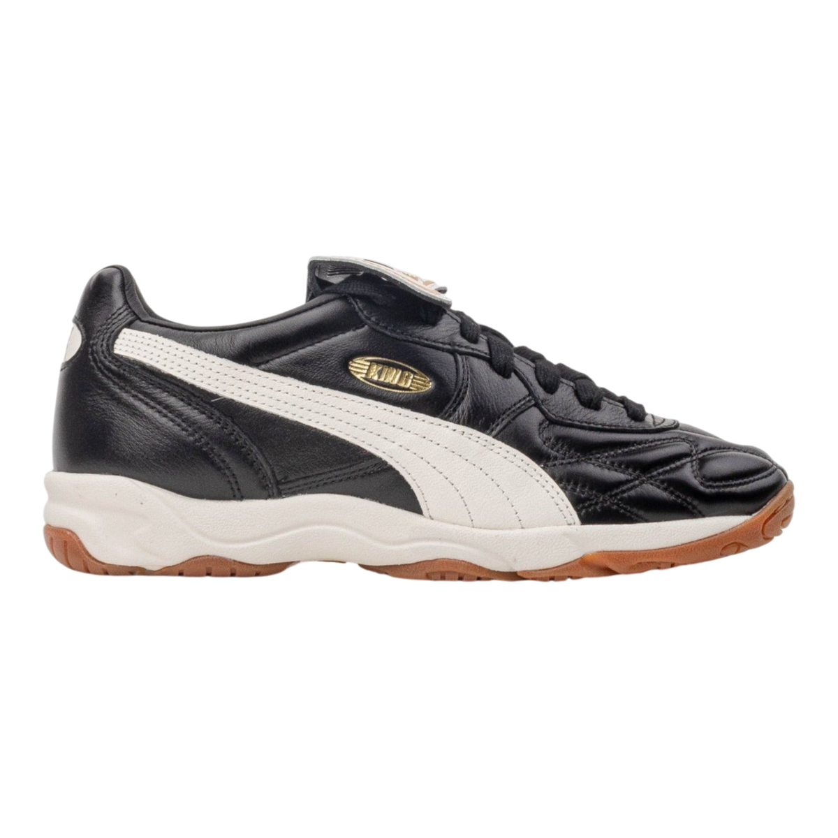 PUMA King Indoor Men's Indoor Soccer Shoes — Black/White