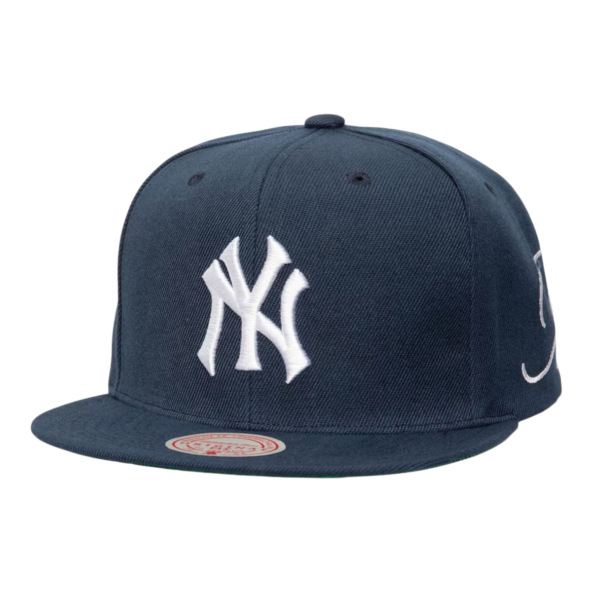 Mitchell & Ness New York Yankees Evergreen Cooperstown Men's Snapback Hat — Navy