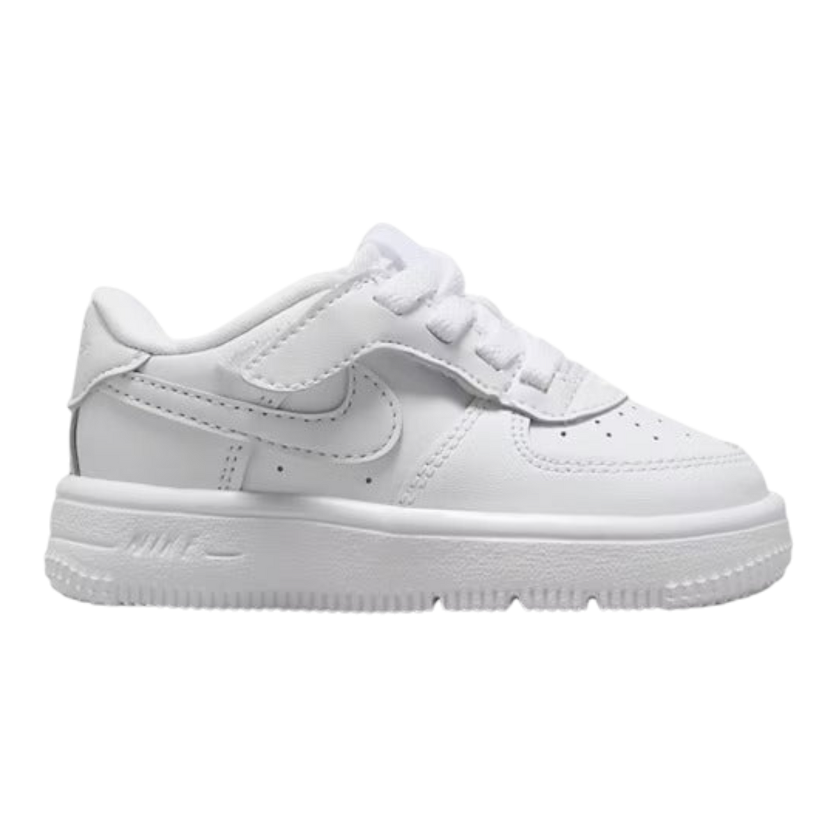 Nike Air Force 1 Low LE Toddlers' (TD) Sneakers — Triple White Leather Low-Top