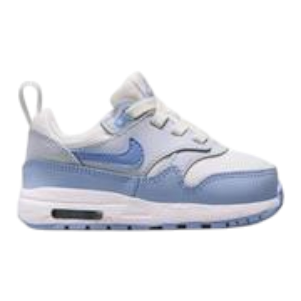 Nike Air Max 1 EasyOn Toddlers' (TD) Sneakers — Smoke Grey Low-Top
