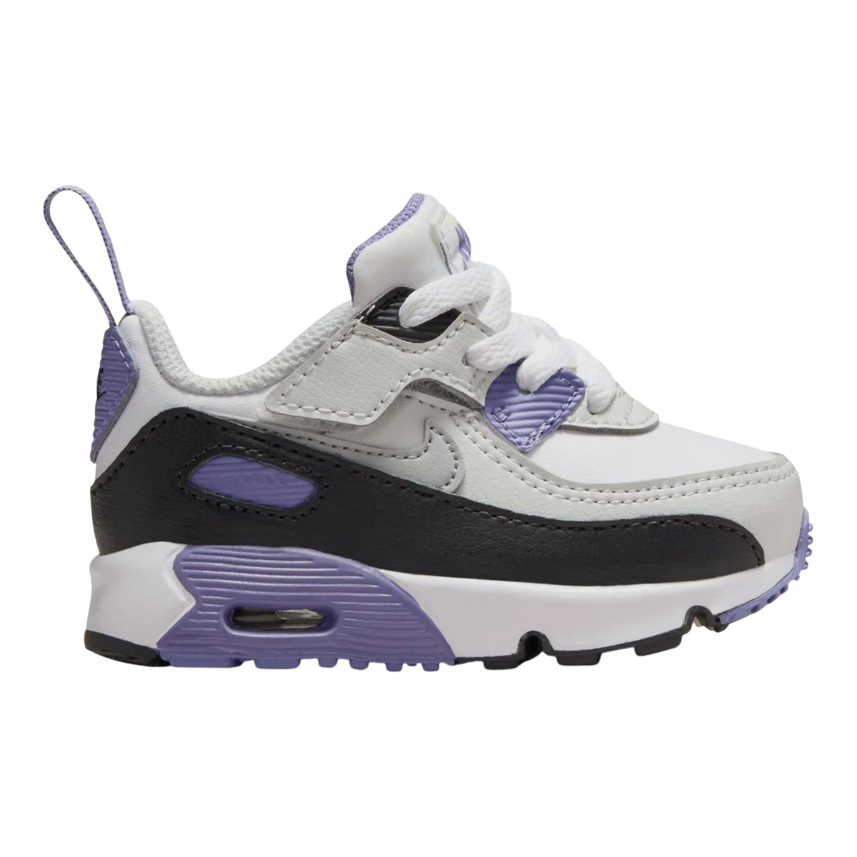 Nike Air Max 90 EasyOn Toddlers' (TD) Sneakers — White/Pink Foam Low-Top