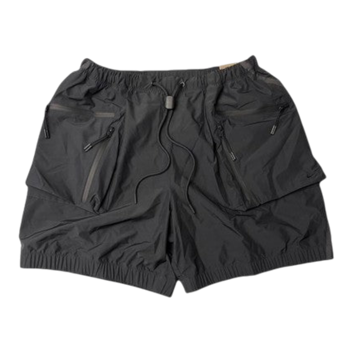 Nike Dri-FIT Linear Logo Men's 9" Training Shorts — Cool Grey/Black