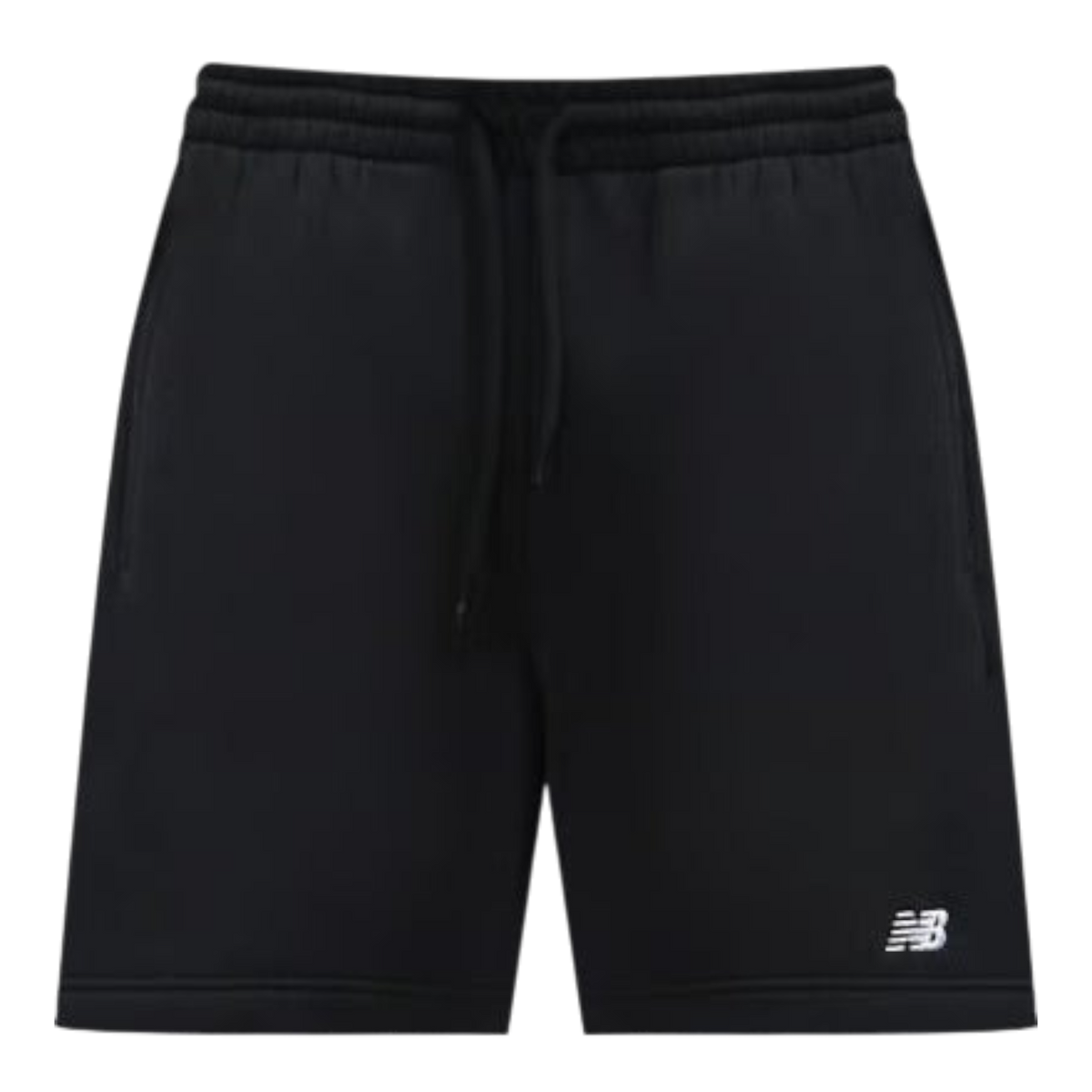 New Balance Sport Essentials Fleece Short 7-Inch Men's — Black Cotton Blend