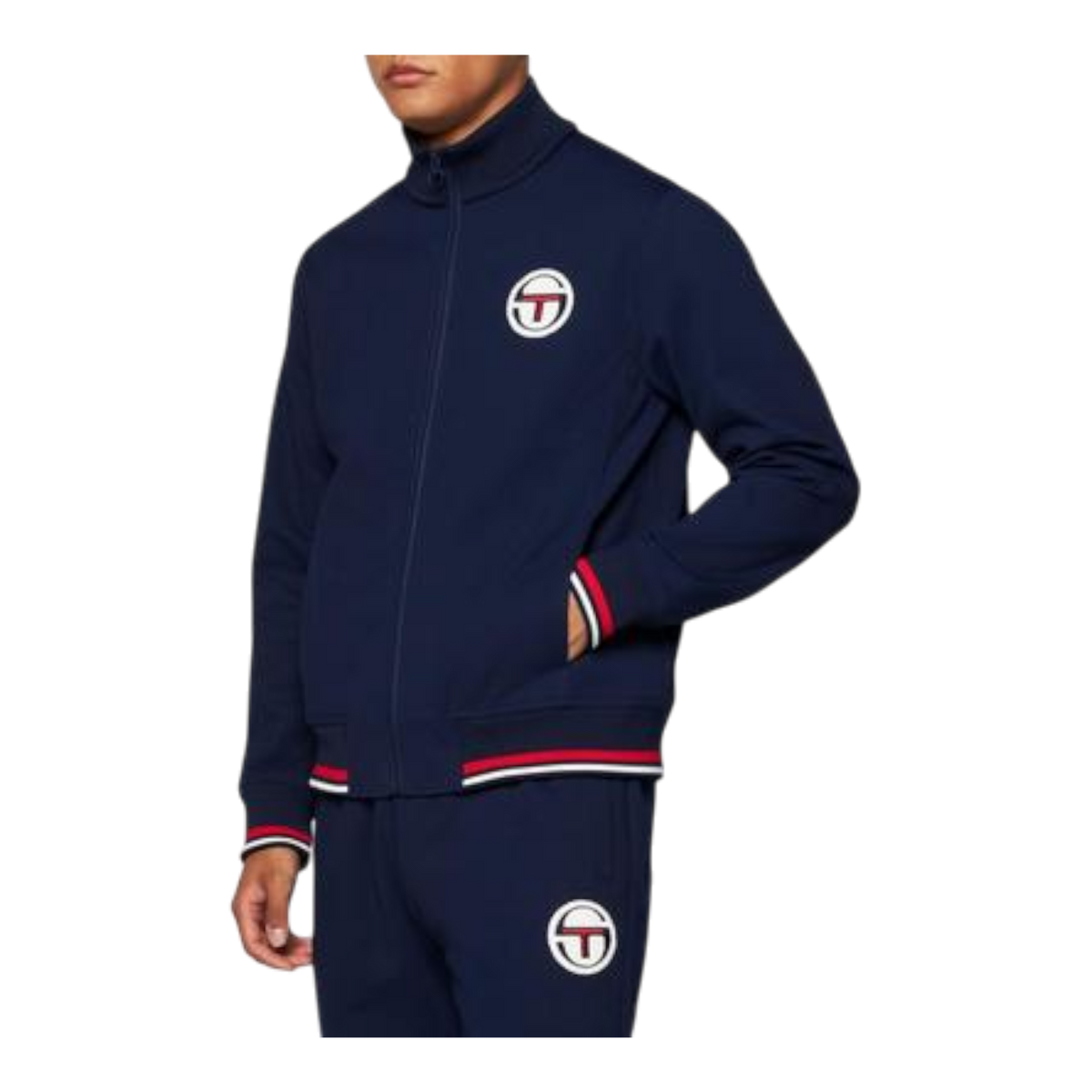 Sergio Tacchini Priorato Men's Track Jacket — Maritime Blue