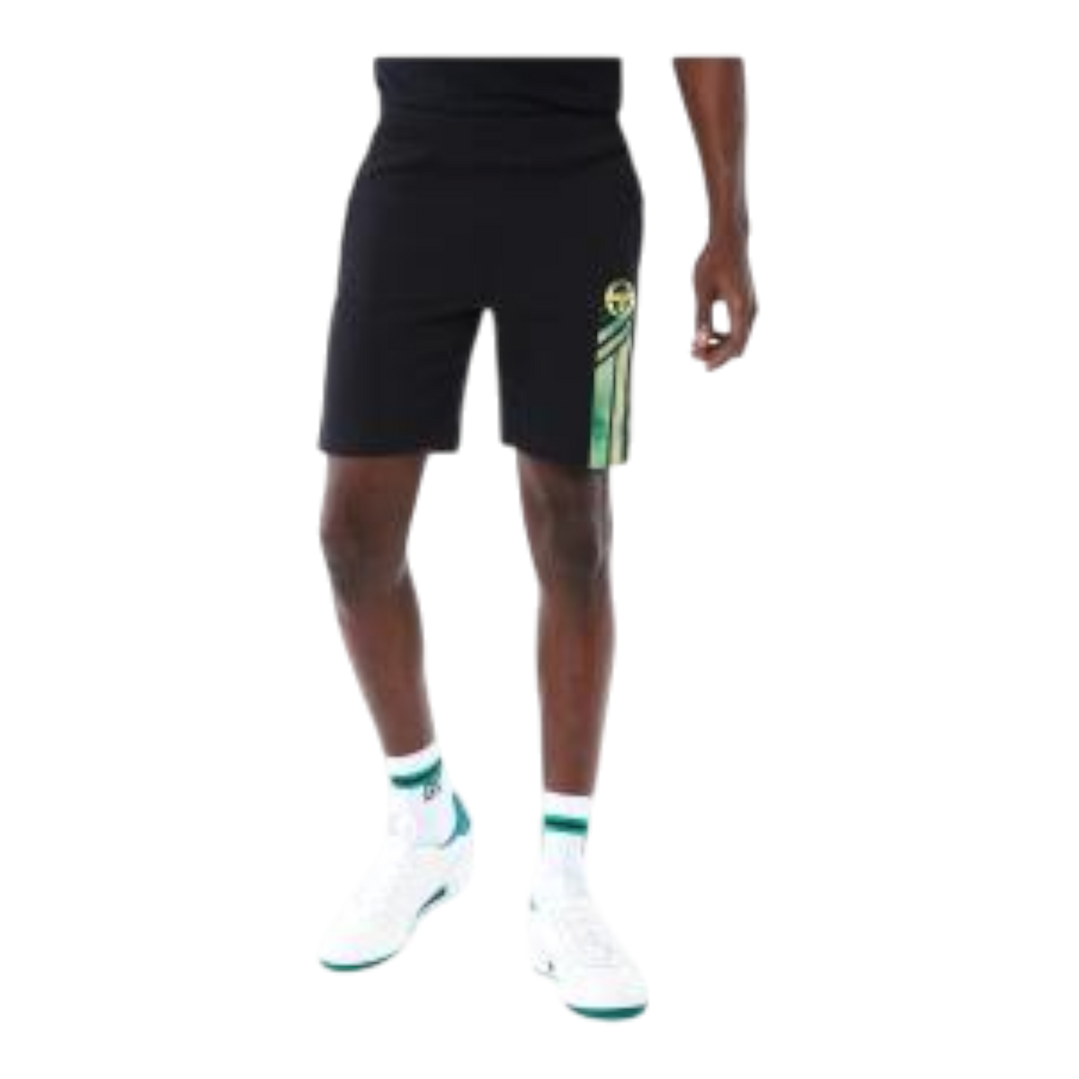 Sergio Tacchini Velocita Men's Shorts — Anthracite Black