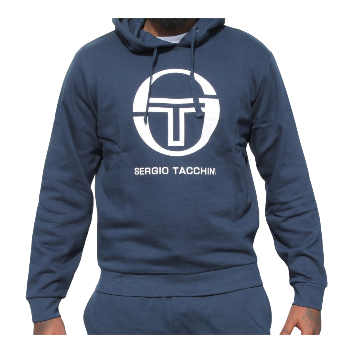 Sergio Tacchini Zion Men's Hoodie — Navy