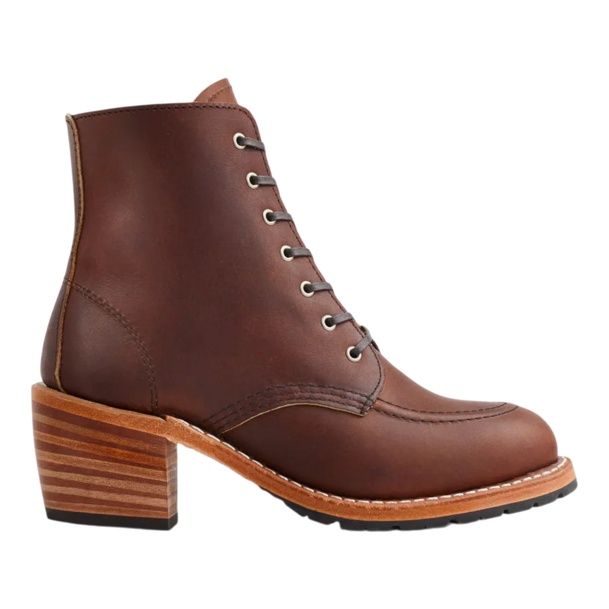 Red Wing Heritage Clara Women's Heeled Boots — Amber Harness Leather