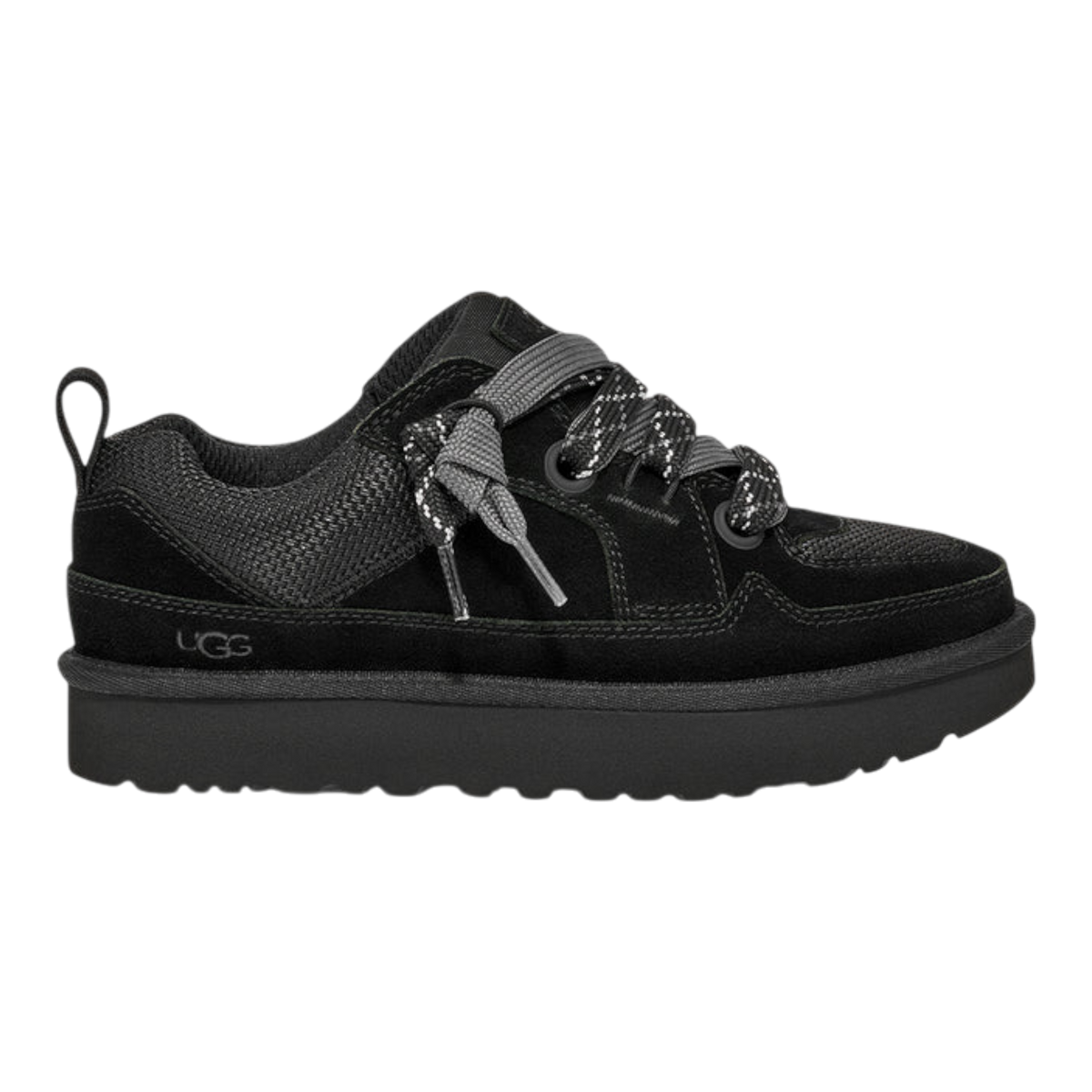 UGG Lowmel Women's Sneakers — Black Suede