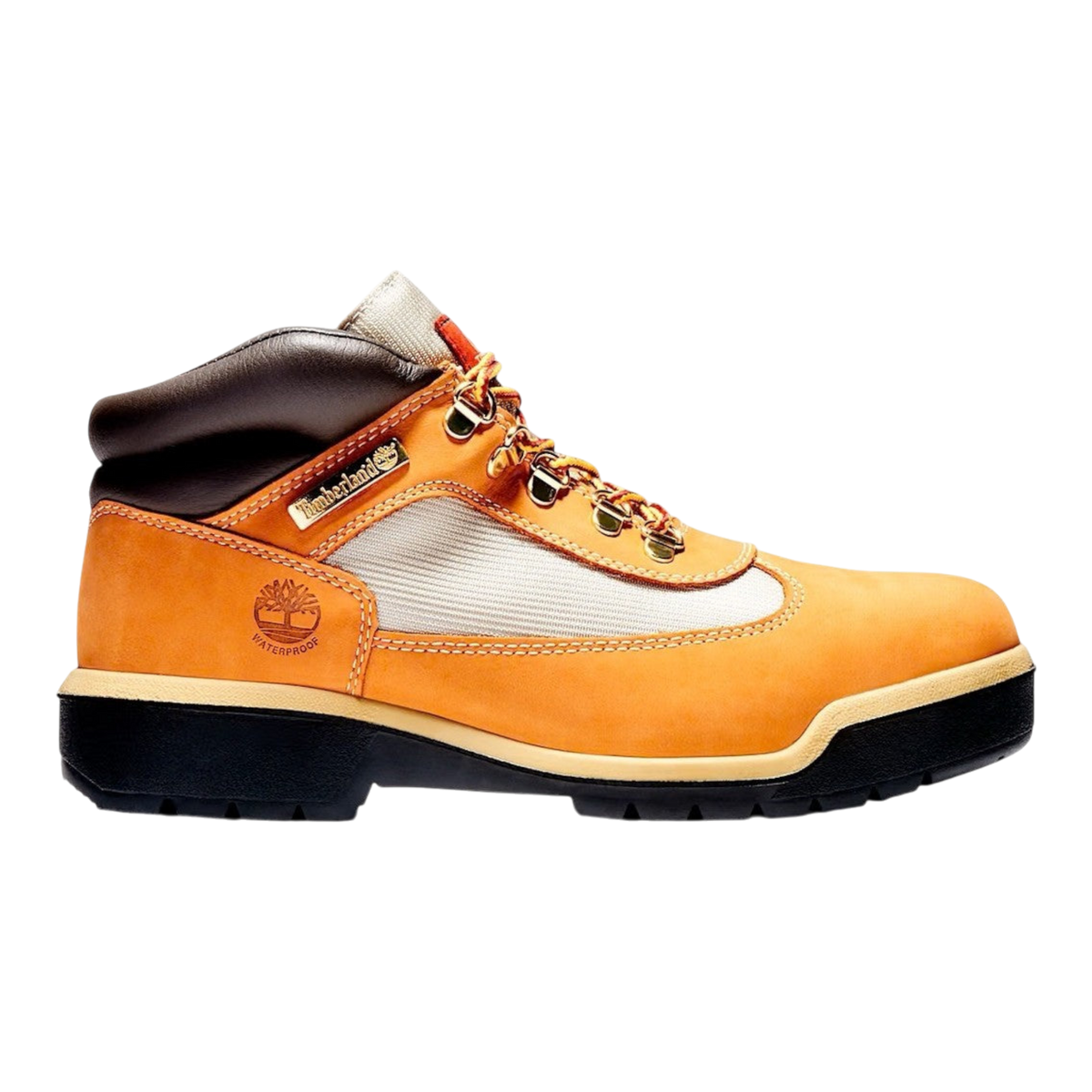 Timberland 6-Inch Waterproof Field Boot Men's Boots — Wheat Nubuck