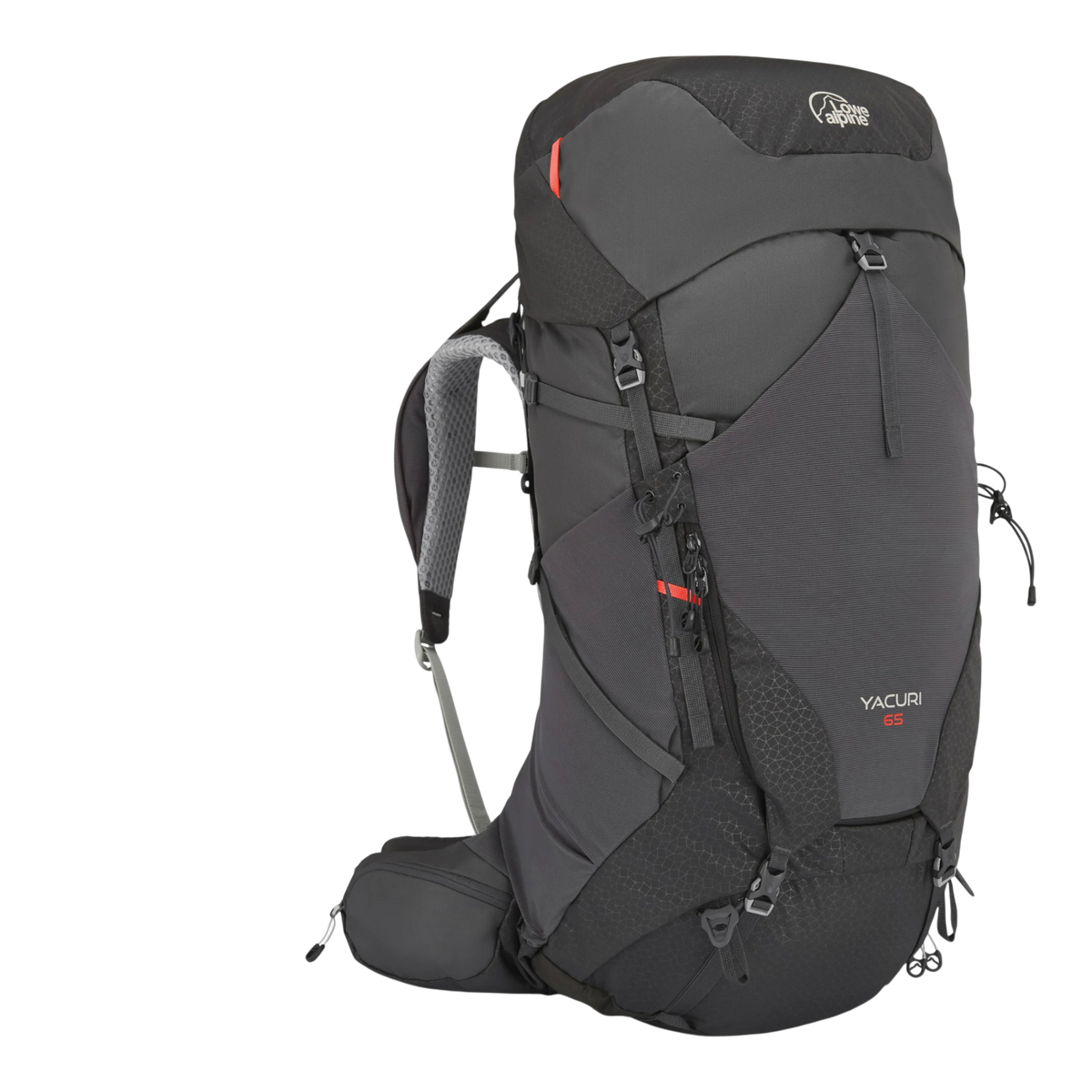Lowe Alpine Yacuri 65 Trekking Backpack (L/XL back length) — Anthracite/Graphene
