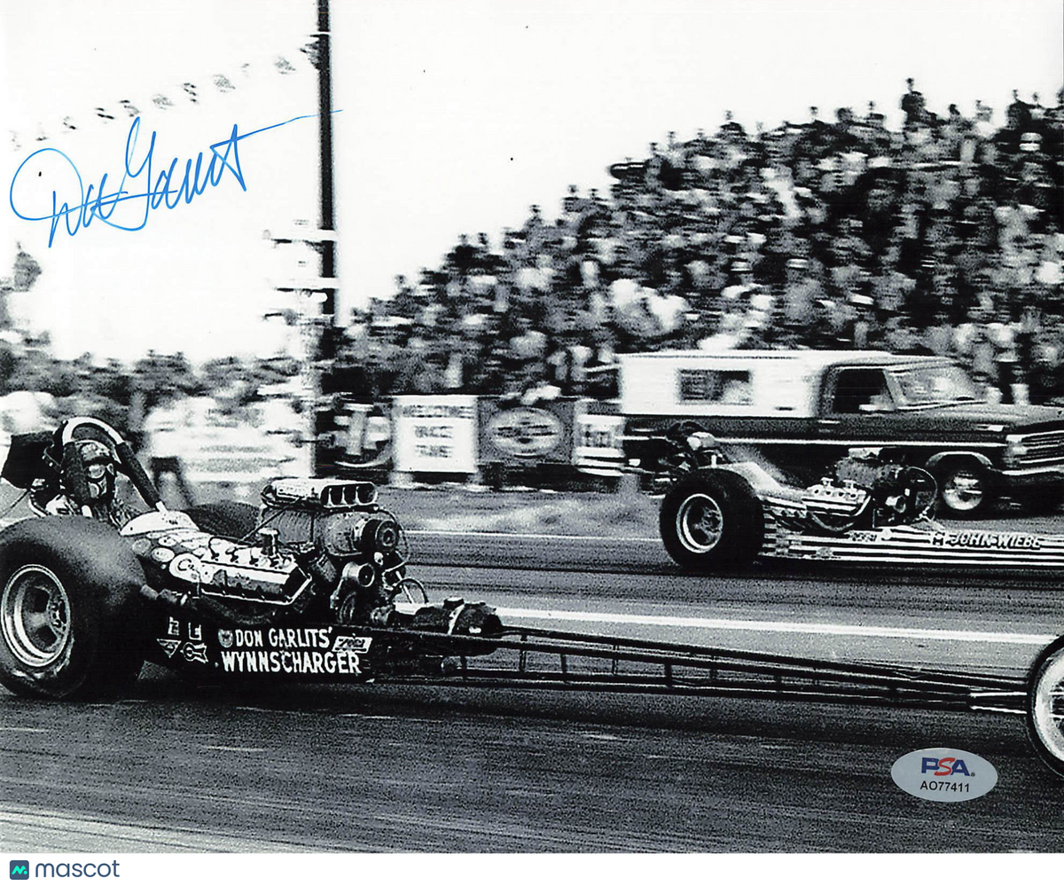 Don Garlits Signed Racing 8x10 Photo PSA Autographed