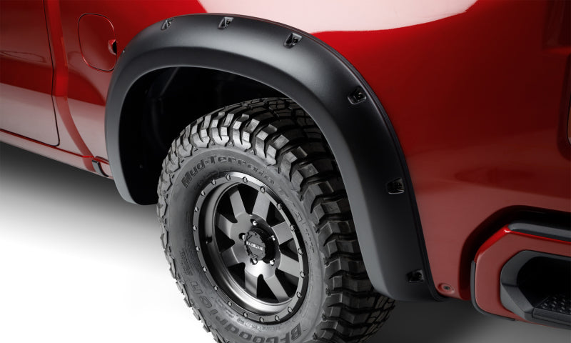 Bushwacker 19-21 Chevrolet Silverado 1500 Forge Style Flares 4pc - Black - View 8