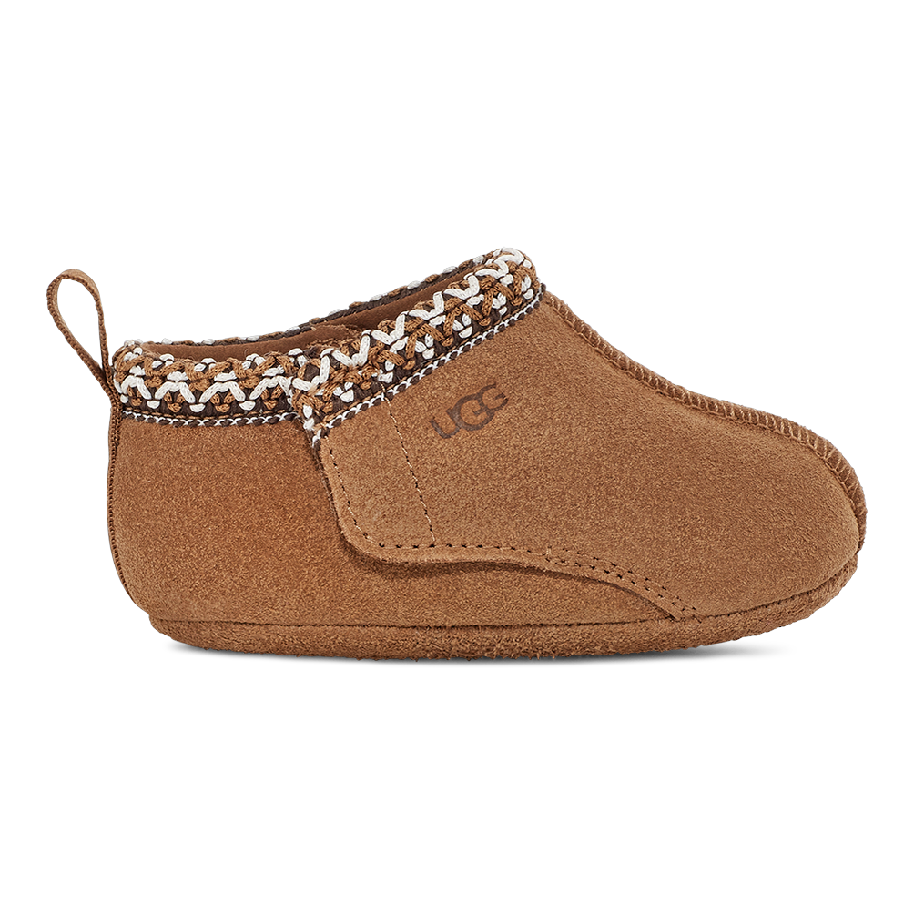 UGG Baby Tasman Crib Infants' Booties — Chestnut