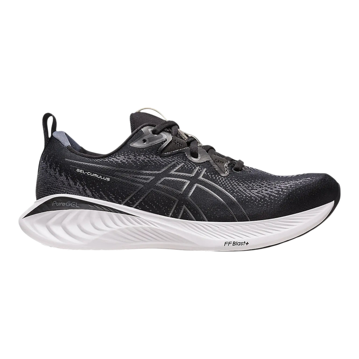 ASICS GEL-CUMULUS 25 Mens Running Shoes — Black/Carrier Grey