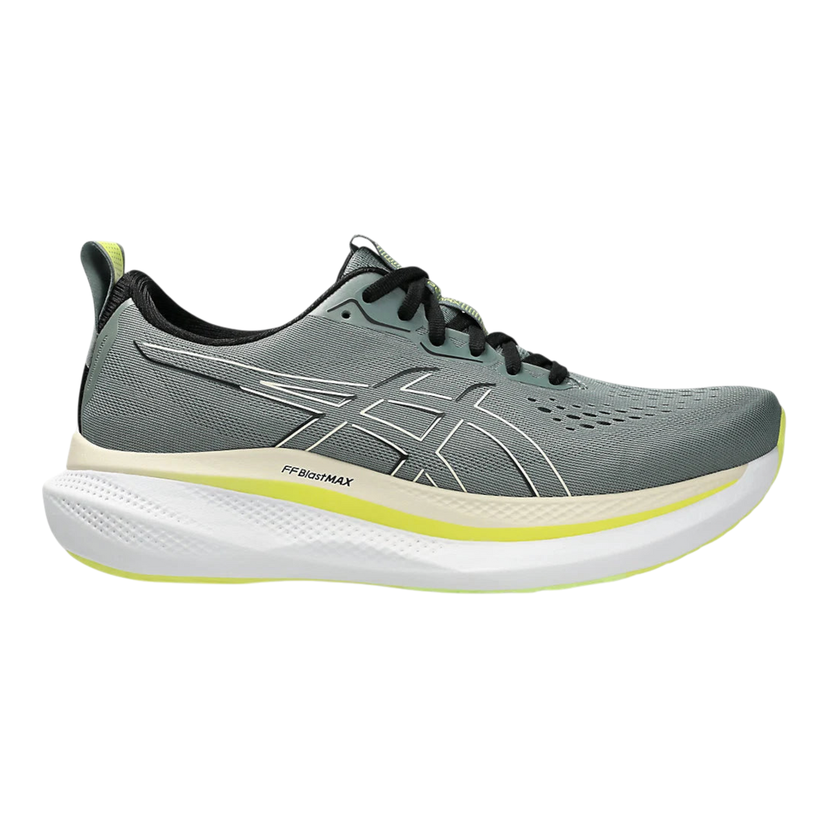 ASICS GLIDERIDE MAX Mens Running Shoes — Monument Blue/Vanilla