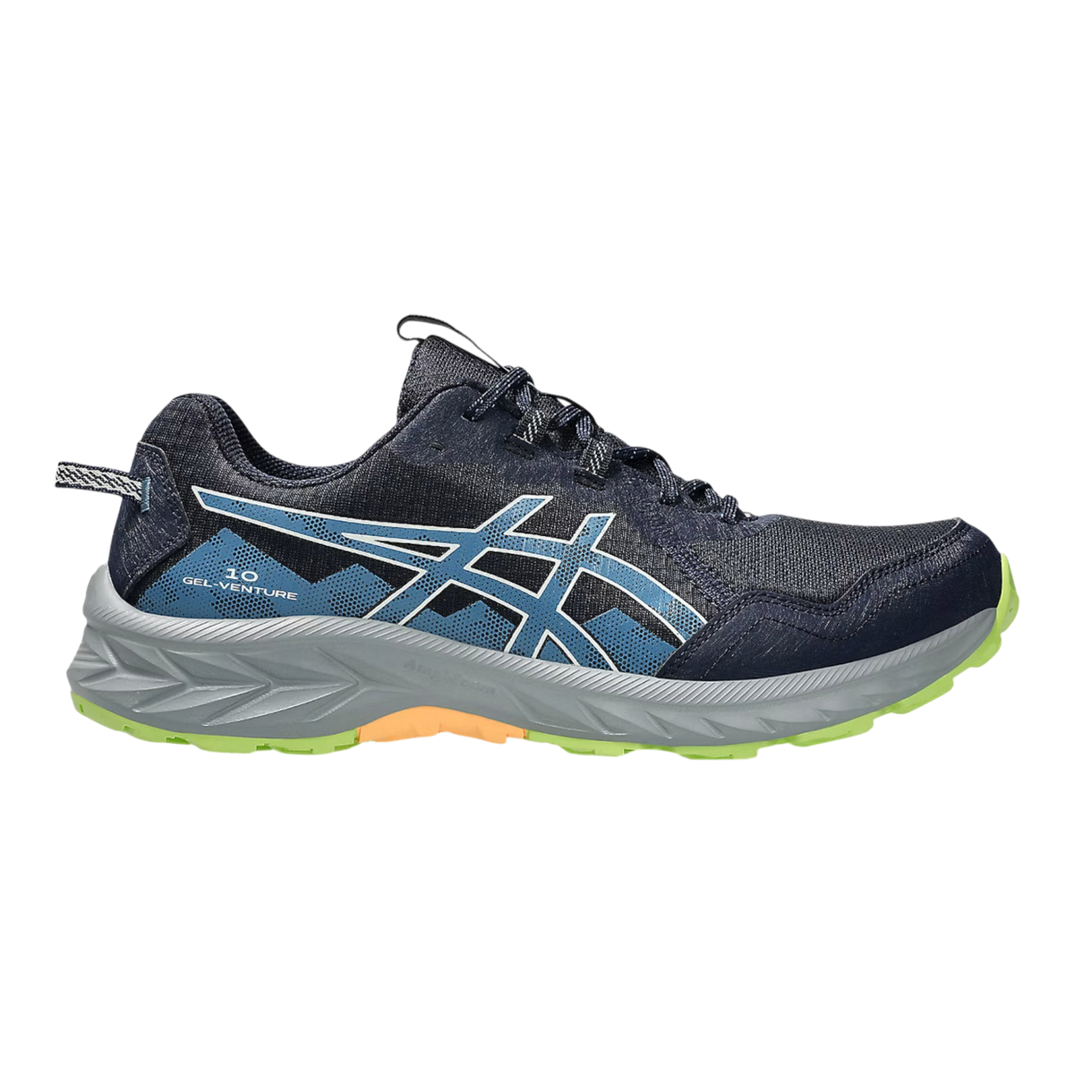ASICS GEL-VENTURE 10 Mens Trail Running Shoes — Midnight/Winter Sea