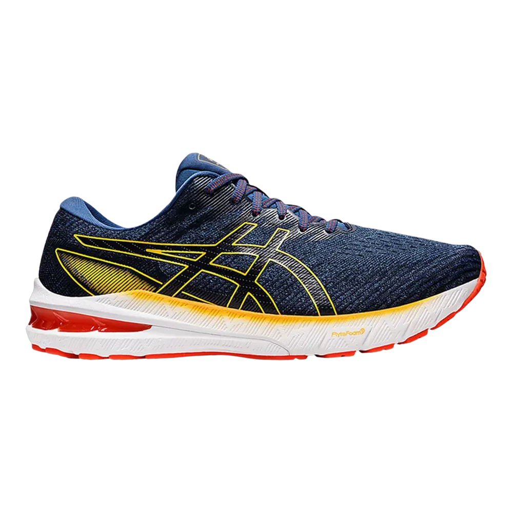 ASICS GT-2000 10 Mens Running Shoes — Midnight Blue/Citrus