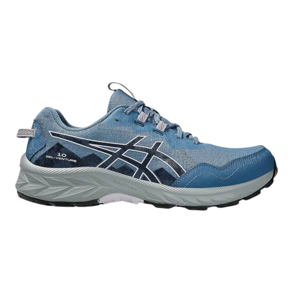 ASICS GEL-VENTURE 10 Womens Trail Running Shoes — Winter Sea/Midnight