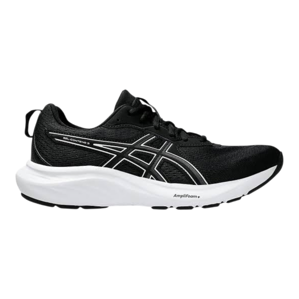 ASICS GEL-CONTEND 9 Womens Running Shoes — Black/White
