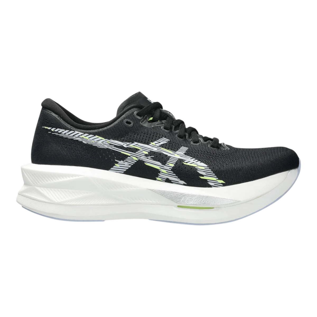 ASICS SONICBLAST Womens Running Shoes — Black/Blue Fade