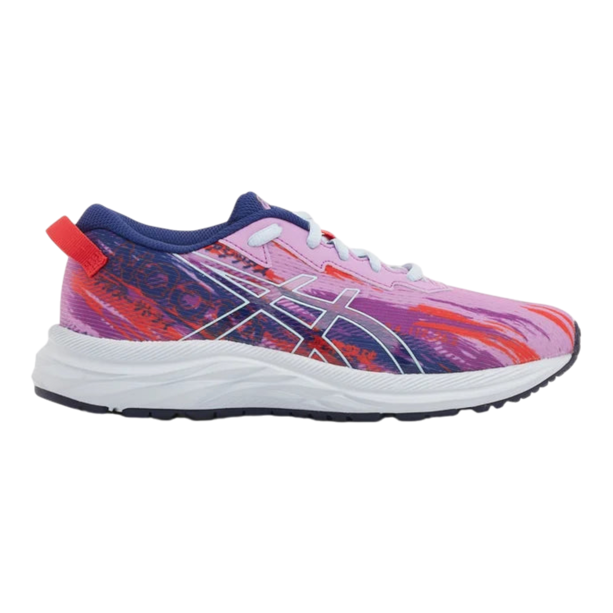 ASICS GEL-NOOSA TRI 13 Big Kids (GS) Sneakers — Lavender Glow/Soft Sky Mesh Low-Top